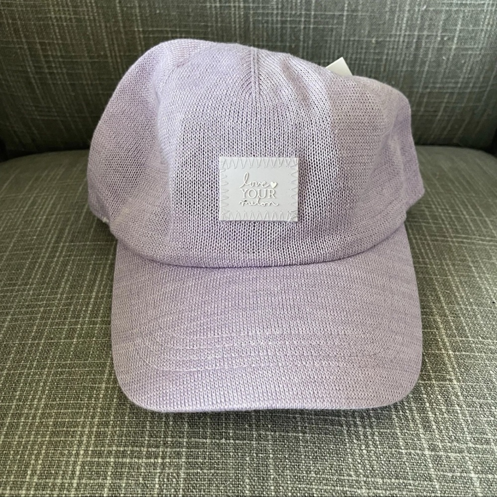 Love Your Melon Lavender Speckled Hero Cap Hat 51% Viscose UPF 50+ New W Tags